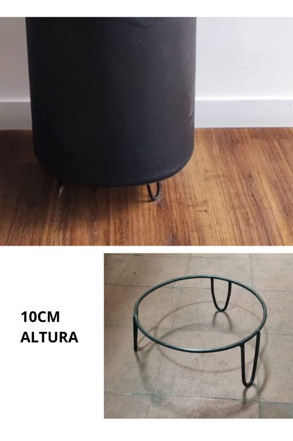SOPORTE PEQUEÑO CATÁLOGO A TIERRA Soporte de Tres Patas 10 cm
